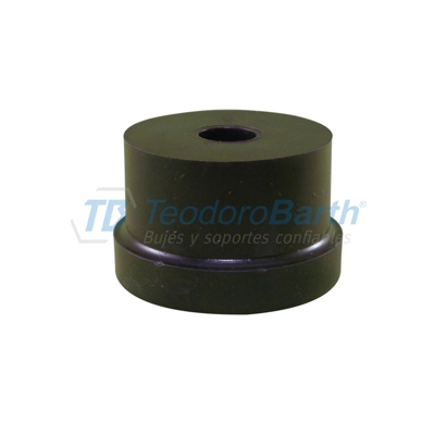 BUJE GEMELO ELASTICO RANCHERA AGUJERO 14MM