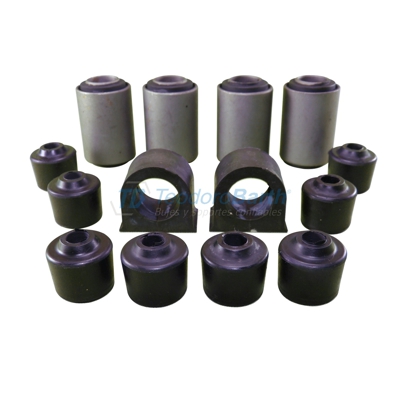 KIT COMPLETO TREN DELANTERO TRAFIC 25 MM 14 PIEZAS