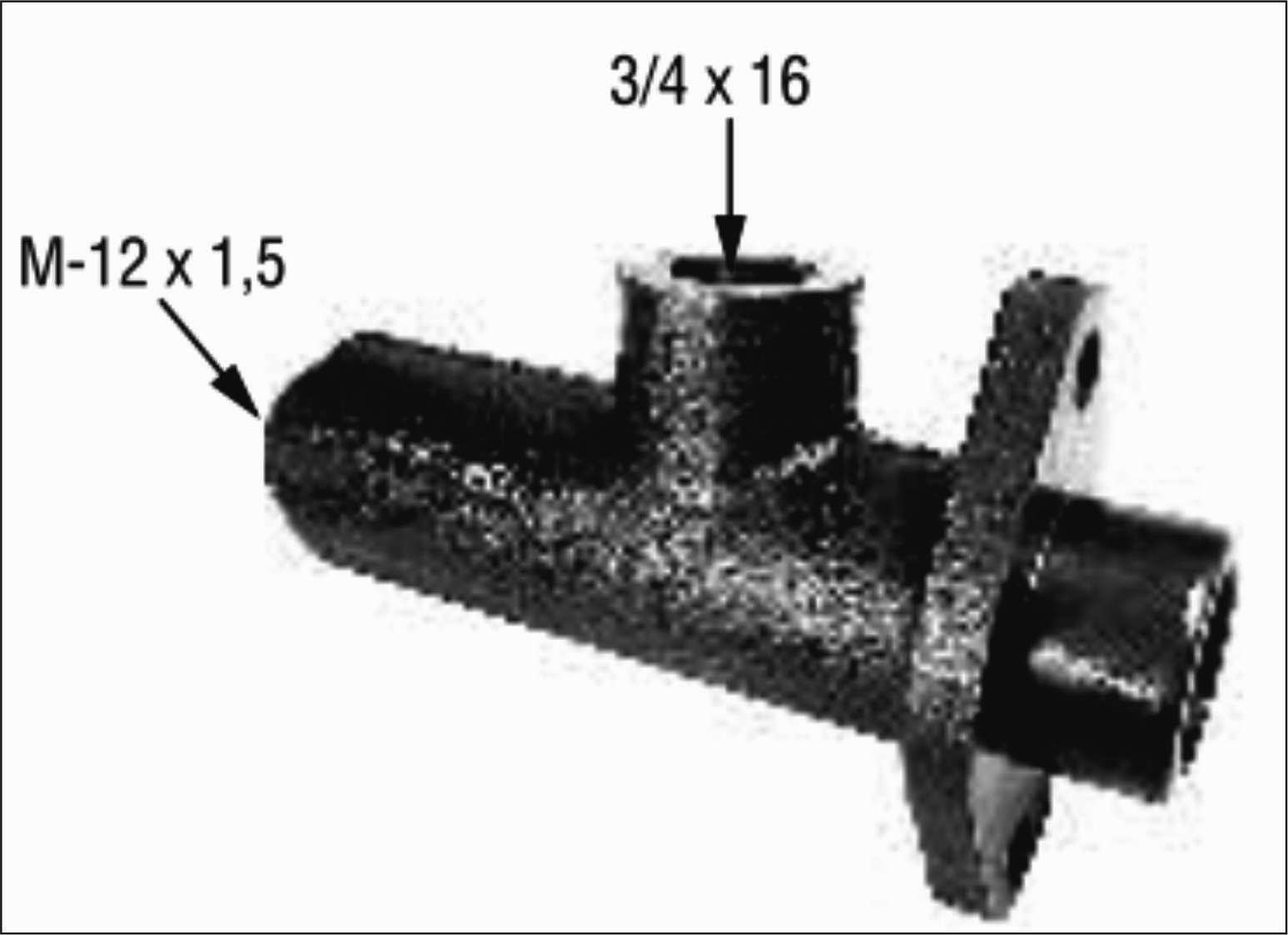 BOMBA DE FRENO  FIAT 125 SIMPLE 22MM