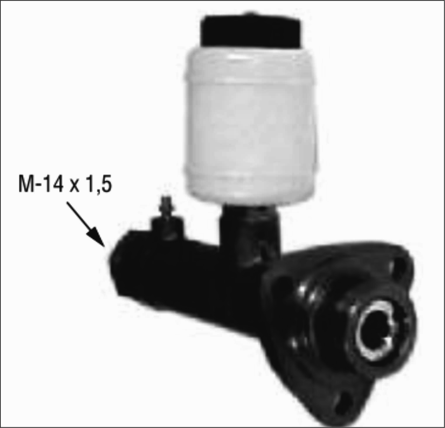BOMBA DE FRENO MERCEDES BENZ 1114 - 1112  SIMPLE. 1"1/4. D/PLASTICO