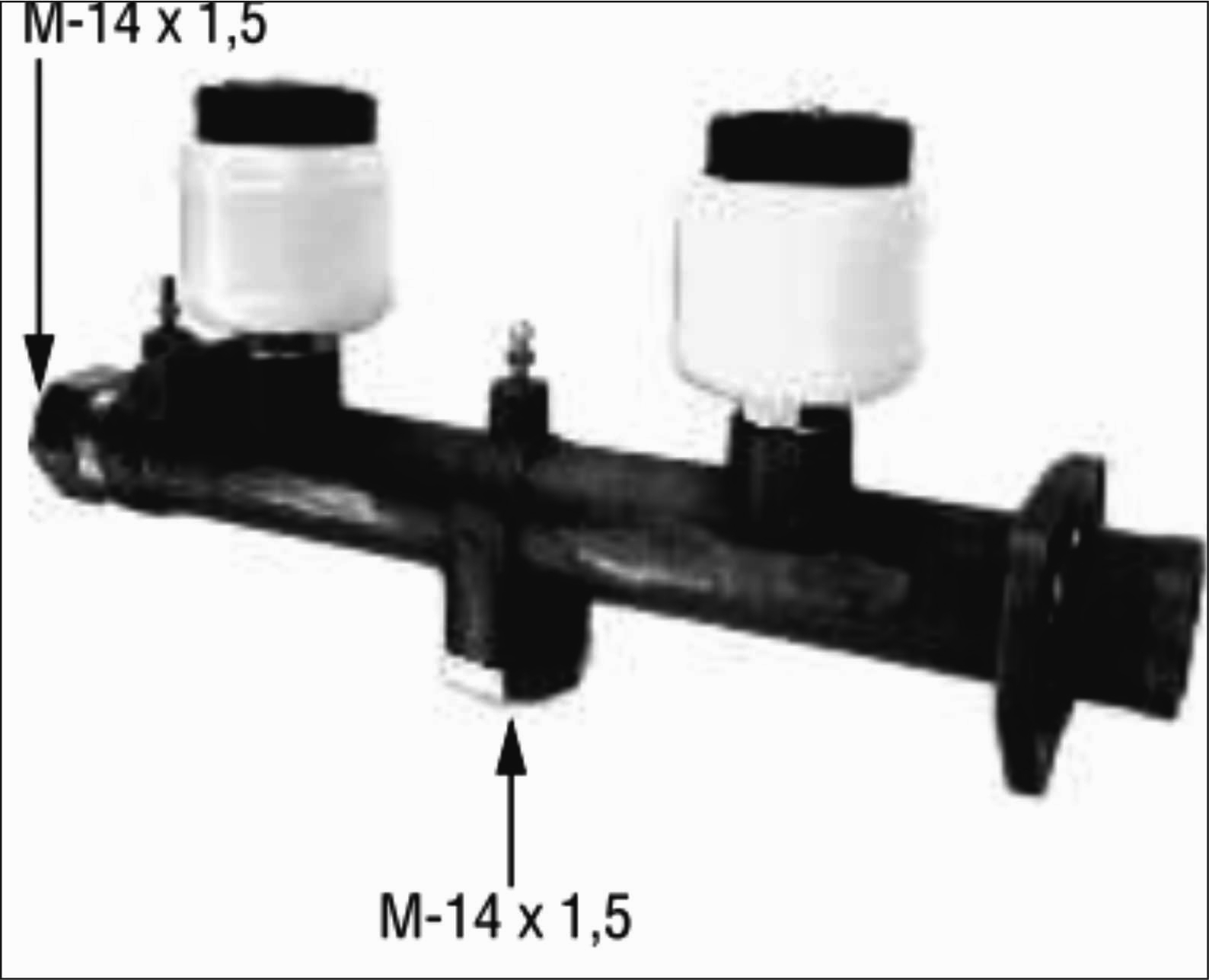 BOMBA DE FRENO  MERCEDES BENZ 1114 DC. 1"1/4