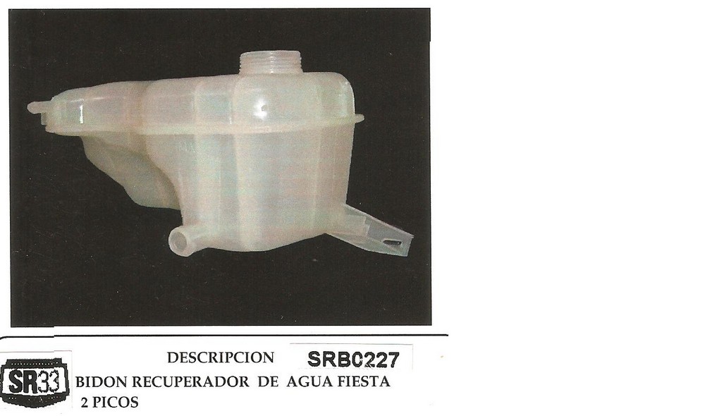 DEPOSITO REFRIG. REC.AGUA FORD FIESTA 2 PICOS