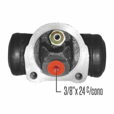 CILINDRO DE RUEDA  RASTROJERO INDENOR Ø25.40 MM. TRAS. CONEX. CTRAL.