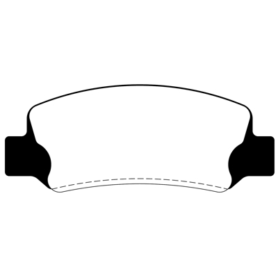 PASTILLA DE FRENO DEL FIAT 128 L /EUROPA/1300