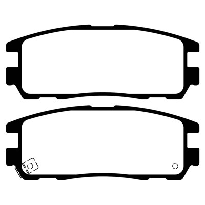 PASTILLA DE FRENO TRAS HONDA PASSPORT/ISUZU AMIGO/OPEL FRONTERA 9-96
