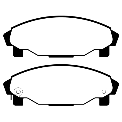 PASTILLA DE FRENO DEL DAIHATSU CHARADE IV-V (1.3-1.5-1.6 GTI)