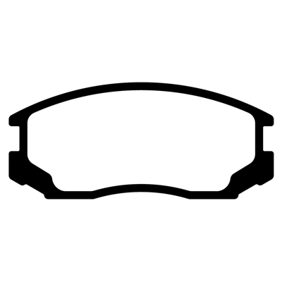 PASTILLA DE FRENO DEL MITSUBISHI COLT 88/92 /LANCER III 84/94 (1.2 GL-1.5-1.8)/MIRAGE 89/... (1.6)