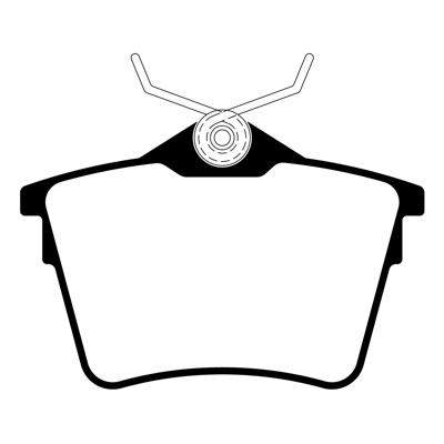 PASTILLA DE FRENO TRAS PEUGEOT 407 04/...
