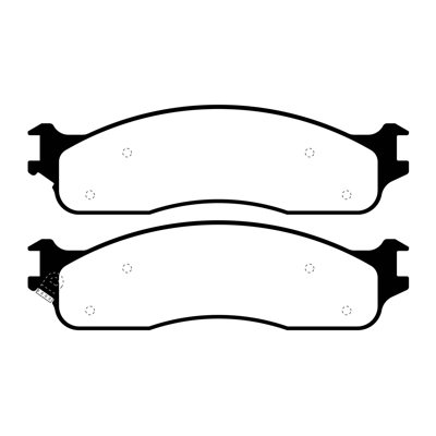 PASTILLA DE FRENO DEL DODGE-CHRYSLER/RAM 2500/3500 03/...