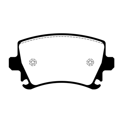 PASTILLA DE FRENO TRAS AUDI A3/AQUATRO/TT - VW VENTO/BORA/GOLF/PASSAT