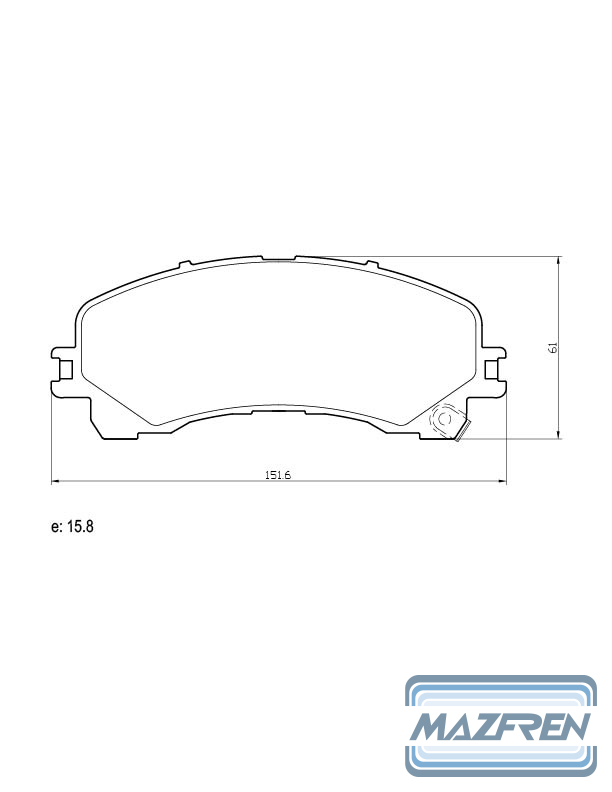 PASTILLA DE FRENO DEL CHEVROLET TRAL BLAZER S-10 (2.5-2.8-4X2-4X 4) 17/...