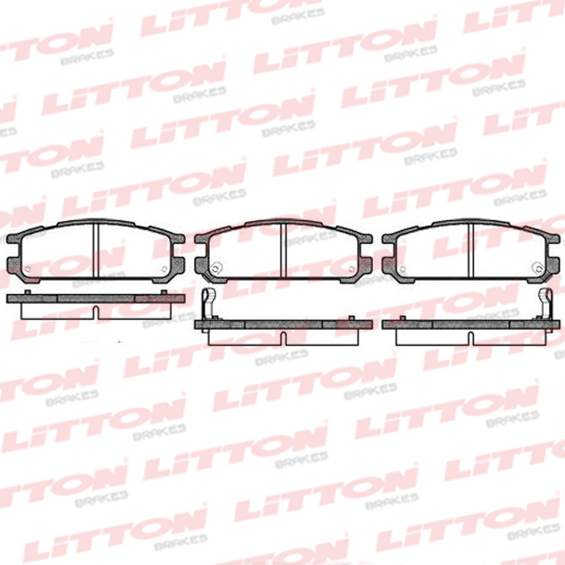 PASTILLA DE FRENO TRAS SUBARU LEGACY/IMPREZA/FORESTER