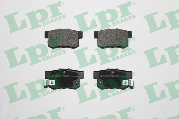 PASTILLA DE FRENO TRAS HONDA ACCORD/LEGEND/CIVIC 98/... /CRV 02/04