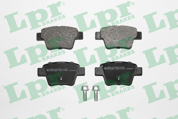 PASTILLA DE FRENO TRAS CITROEN C4 PICASSO/PEUGEOT 307