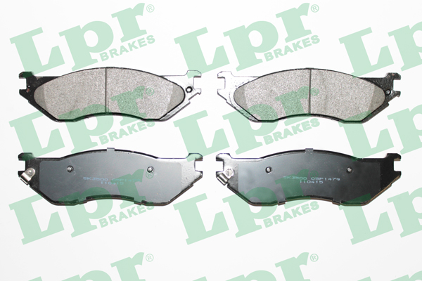 PASTILLA DE FRENO TRAS DODGE RAM 2500/3500 03/08