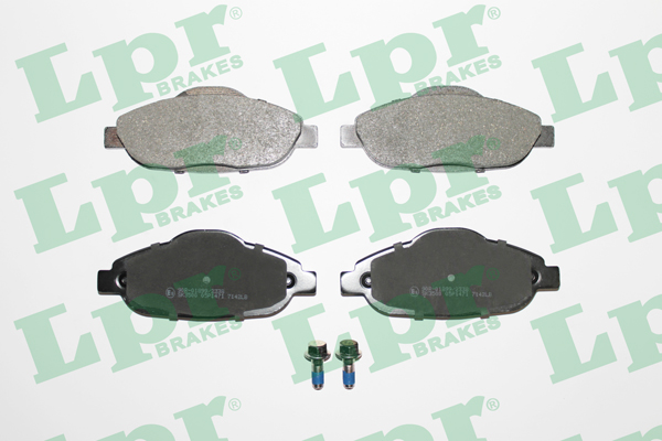 PASTILLA DE FRENO DEL. PEUGEOT 308/408/3008/5008 - CITROEN C4 LOUNGE