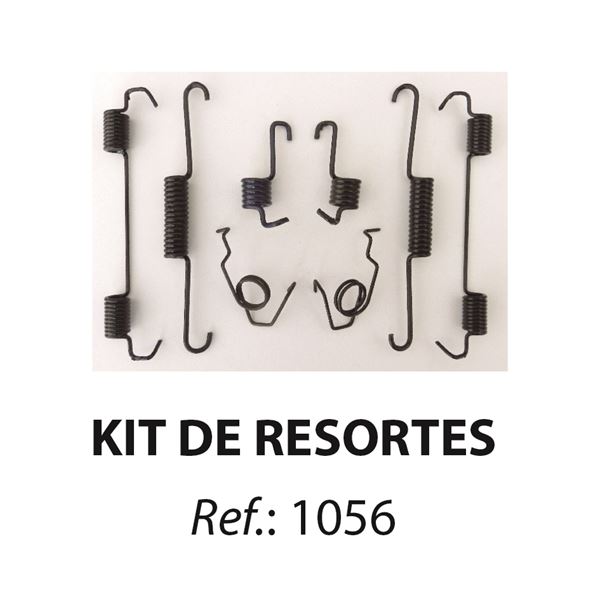 KIT DE RESORTES TRAS. FORD FIESTA ESPAÑOL / FORD KA / L/NUEVA ( 2 RUEDAS )