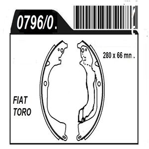 JGO. ZAPATAS  FIAT TORO