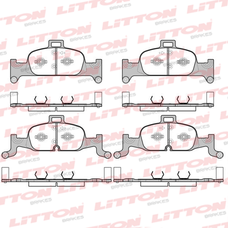 PASTILLA DE FRENO DEL AUDI A4/A5/Q5  15/17