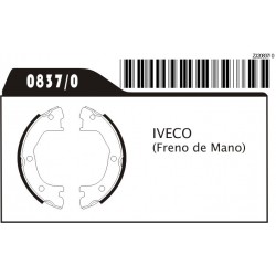 JGO. ZAP. NVO. FRENO DE MANO  IVECO DAILY  177,8 X 42 MM.
