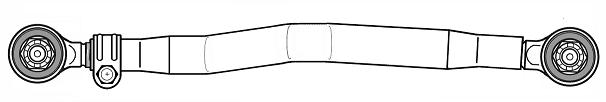 BARRA DE DIRRECION - MERCEDES BENZ - B/C ATEGO 1317/1518/1725 - LARGO 878MM