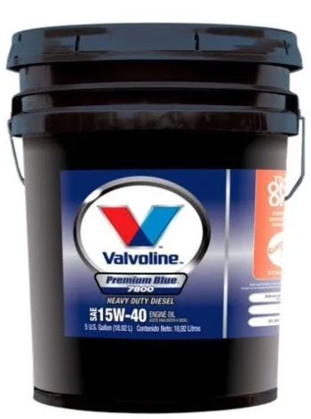ACEITE VALVOLINE MINERAL  7800 PREMIUM BLUE 15W40 CUMMINS - BALDE DE 20 LITROS CI-4 (XV-300)