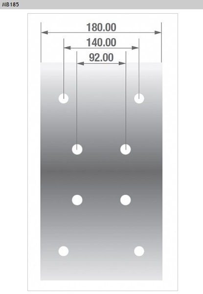 BLOQUES S/AMIANTO AF/600 FRAS-LE/LONAFLEX (MB-185 XX)