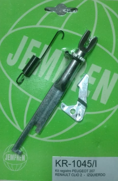 KIT REGISTRO IZQUIERDO - PEUGEOT 207 - RENAULT CLIO 2 - FIAT ARGO/CRONOS - PALIO ATTRACTIVE - GRAND SIENA