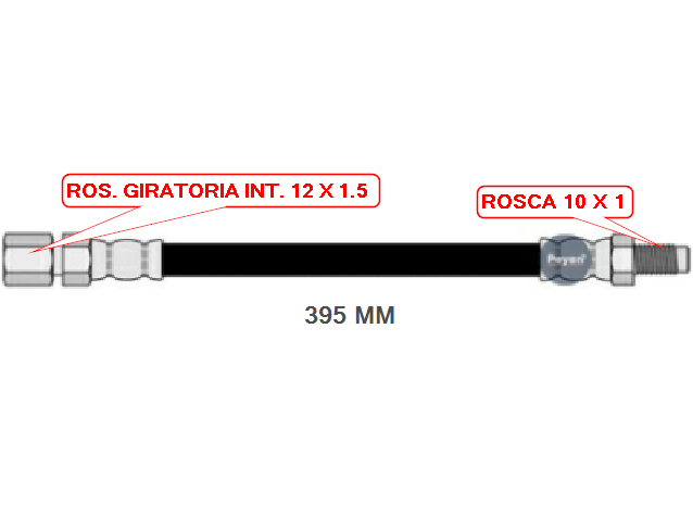 FLEXIBLE M.BENZ-180D TRASERO (PEYEN 5022)