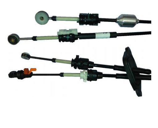 CABLE CAMBIO DE VELOCIDAD RENAULT MASTER III 13/... 2.3 DCI 16v - 2 CABLES UNIDOS CON GOMA