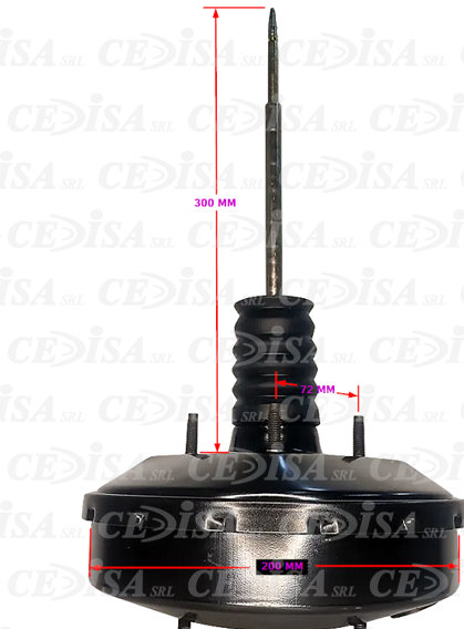 SERVO DE FRENO - FORD KA 1.6 200MM