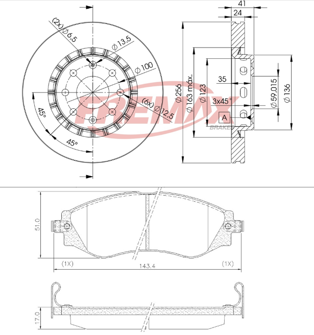 KIT  DISCO -PASTILLA DE FRENO - CHEVROLET AVEO 1.4 05/... ( BD 4908 (X2) - PD/475 )