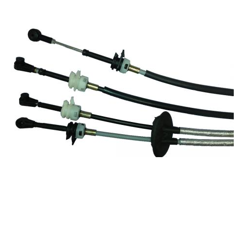 CABLE CAMBIO DE VELOCIDADES  -FORD KA - PUMA ZETEC ROCAM 1.0 8V - 1.6 8V -2 CABLES U/ CON GOMA- 11/.. L. TOT: 1670