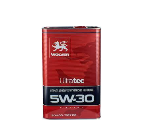 ACEITE WOLVER ULTRATEC C3 5W30 504.00/507.00 X 4 LITROS (XLIII)  AMAROK (CAJA X 4)