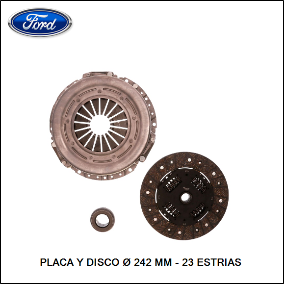 CONJUNTO DE EMBRAGUE P+D+C FORD TRANSIT 2.5DI