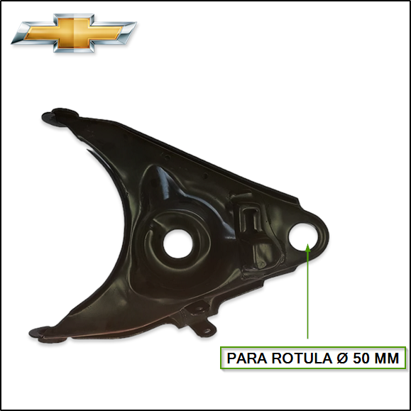 PARRILLA DE SUSPENSION DER CHEVROLET C-20/D-20 93/... (INFERIOR-S/ROTULA)