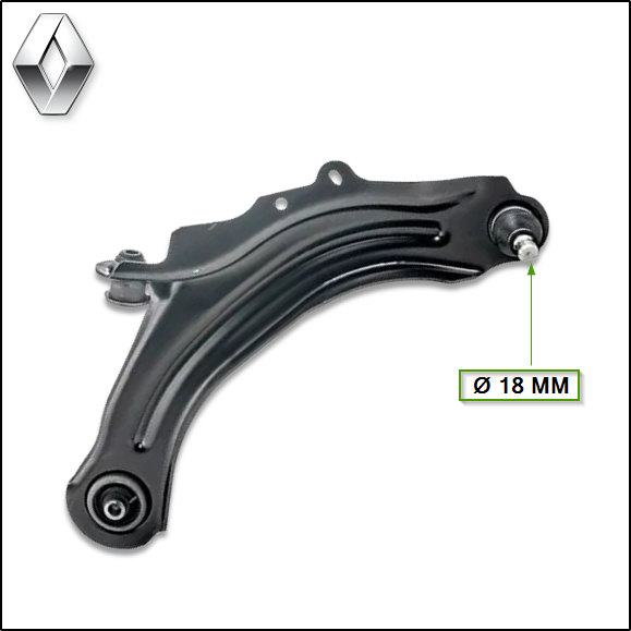 PARRILLA DE SUSPENSION DER RENAULT MEGANE II (C/ROT-18MM)