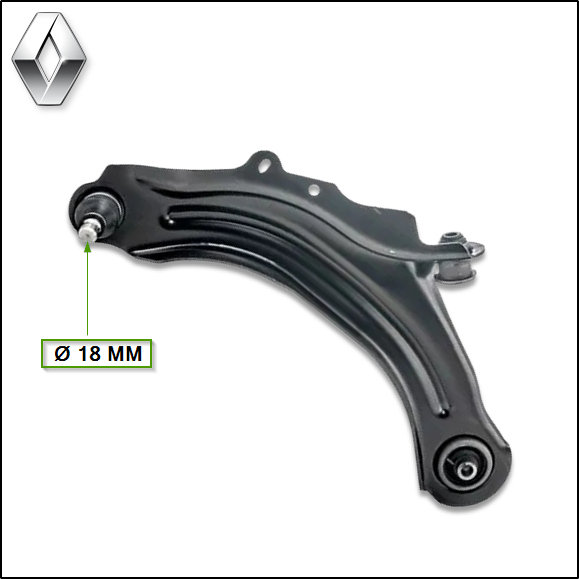 PARRILLA DE SUSPENSION IZQ RENAULT MEGANE II (C/ROT-18MM)