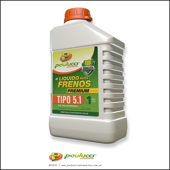 LÍQUIDO PARA FRENOS  TIPO  DOT5.1 X 500cc - Caja x 24 Unidades - Precio Unitario