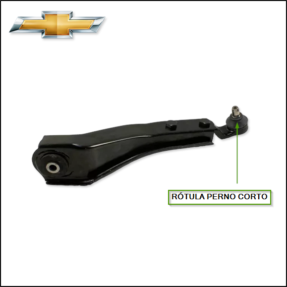 PARRILLA DE SUSPENSION DER CHEVROLET CORSA/AGILE 09/.../MONTANA 11/.../TIGRA 98/.../SUZUKI FUN (C/ROTULA)
