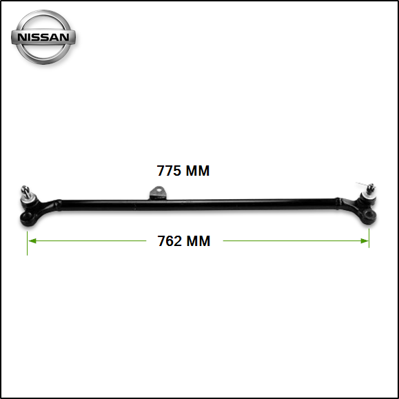 BARRA CENTRAL DE DIRECCION NISSAN D-21 - PATHFINDER 4X4
