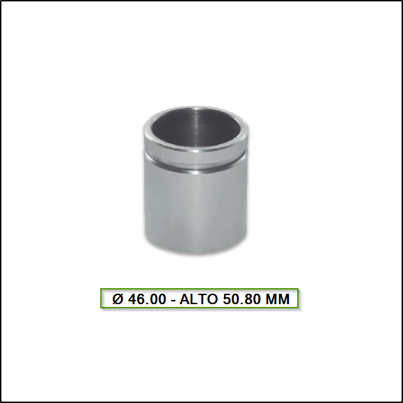 PISTON MORDAZA RANGER/EXPLORER DEL. TRAS. - MAZDA P.UP 46MM  ALT. 50.80 BENDIX 1997/2011.