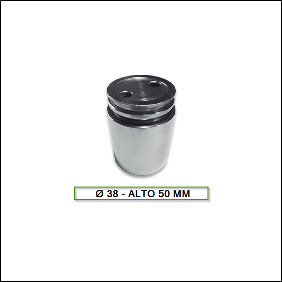 PISTON DE FRENO - FORD FOCUS 2010/.. (TRASERO)  ( Ø 38 - ALTO 50 MM )