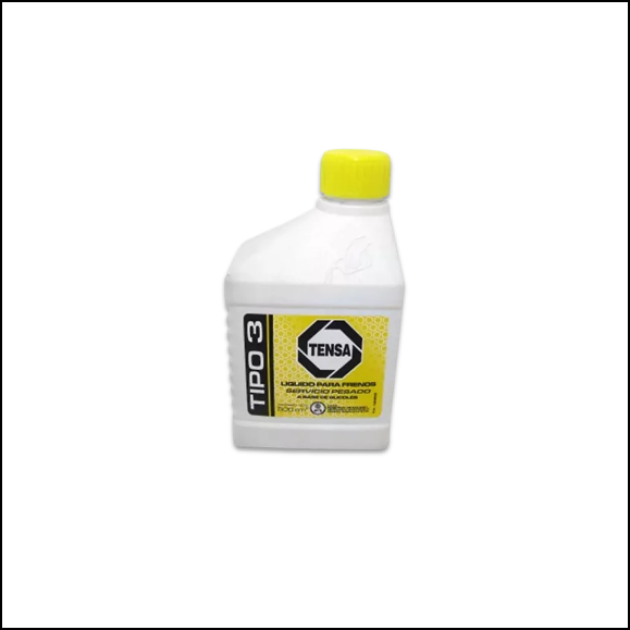 LIQUIDO DE FRENO TENSA 500 CC DOT4  - Caja x 24 Unidades - Precio Unitario
