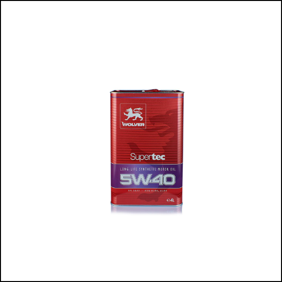 ACIETE WOLVER SUPERTEC SAE 5W40 X 4 LITROS (CAJA X 4)