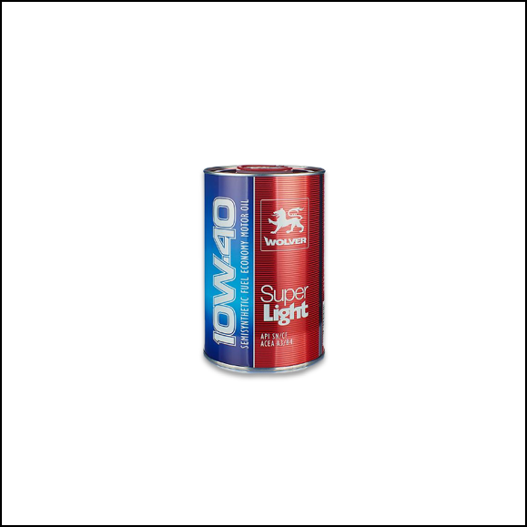ACEITE WOLVER SUPER LIGTH SAE 10W40 X 1 LITRO (CAJA X 6)