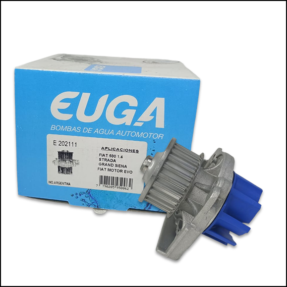 BOMBA DE AGUA FIAT 500 1.4 - BRAVO 1.4 16V - PALIO - IDEA - STRADA - GRAND SIENA - DOBLO1.4 16V 05/... POLEA 23 DIENTES