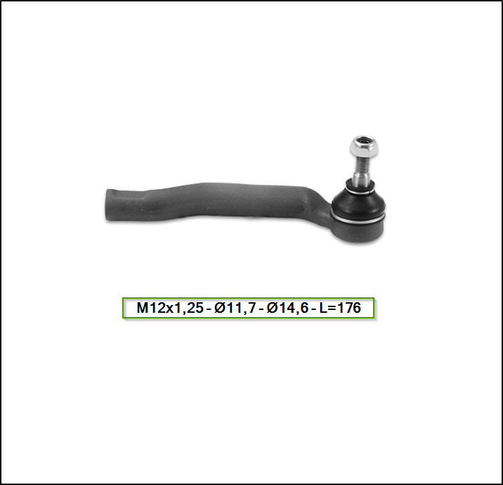 EXTREMO DE DIRECCION DER NISSAN MARCH/VERSA/NOTE