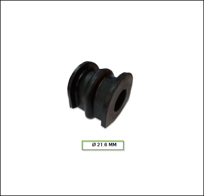 JUEGO 2 BUJES DE BARRA ESTABILIZADORA NISSAN KICKS 13/21 Ø 21.6 MM