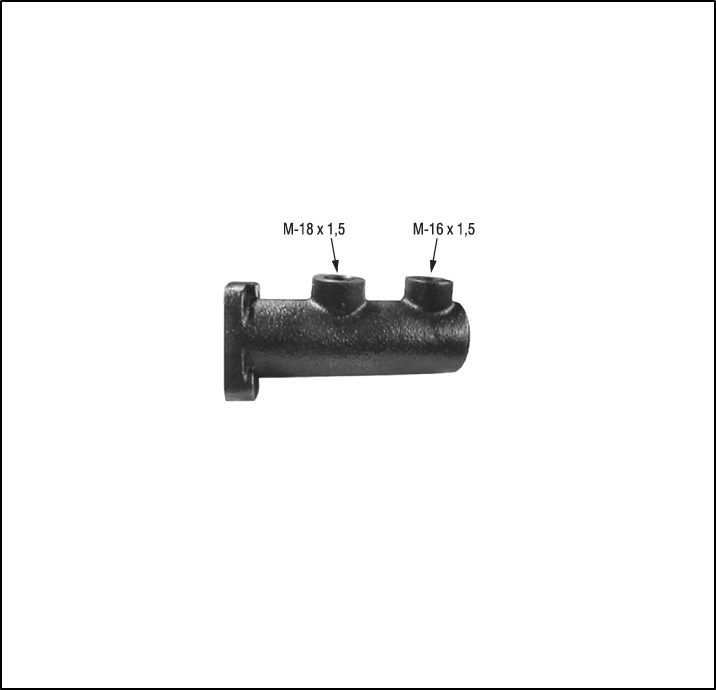 BOMBA DE EMBRAGUE  FIAT 673 1"1/4